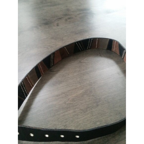 VINTAGE Fossil genuine leather belt main image 4